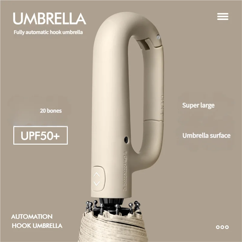StormShield Umbrella – 20 Reinforced Ribs, Windproof & Waterproof, Large 105CM Automatic Folding Premium Umbrella