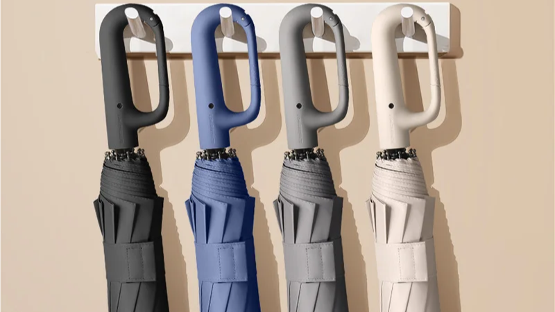 StormShield Umbrella – 20 Reinforced Ribs, Windproof & Waterproof, Large 105CM Automatic Folding Premium Umbrella